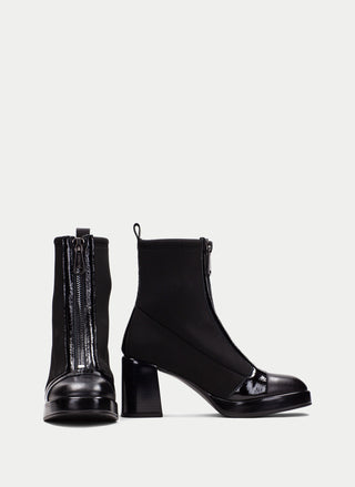Tokio Stretch Zip Front Boot