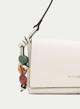 Stone Charm Shoulder Bag