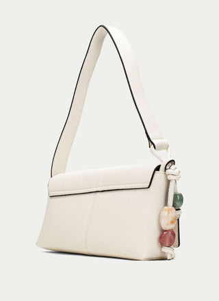 Stone Charm Shoulder Bag