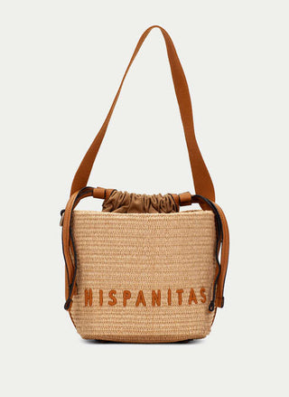 Raffia Bucket Bag