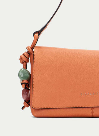 Stone Charm Shoulder Bag
