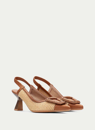 Nova Raffia Slingback