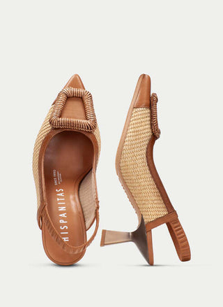 Nova Raffia Slingback