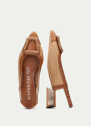 Dali Raffia Slingback
