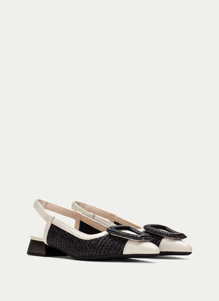 Dali Raffia Slingback