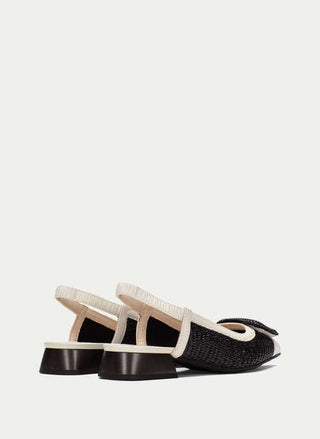 Dali Raffia Slingback