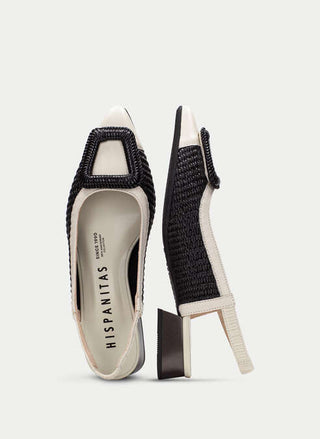 Dali Raffia Slingback