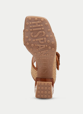 Miami Raffia Buckle Sandal 2