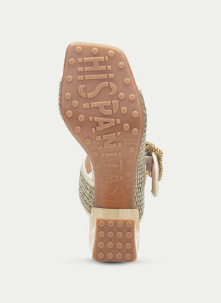 Miami Raffia Buckle Sandal 2