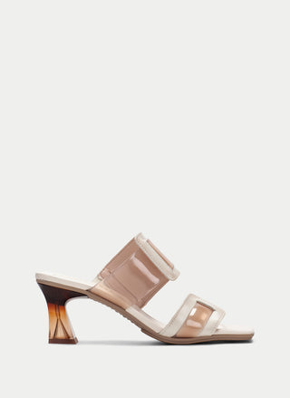 Heeled Sandal Greta Cream