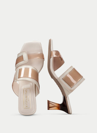 Heeled Sandal Greta Cream