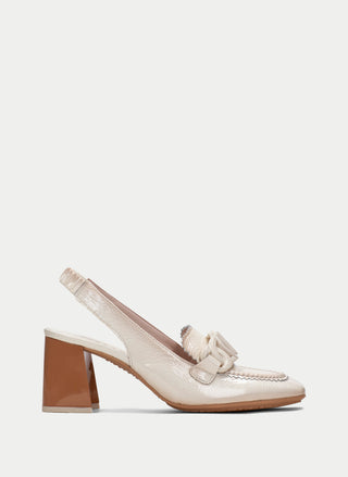 Slingback Loafer Malta White