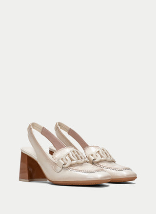 Slingback Loafer Malta White