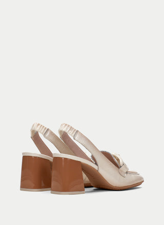 Slingback Loafer Malta White