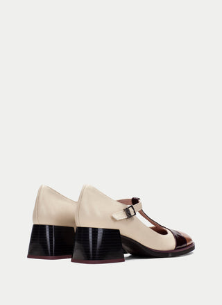 T-Strap Milan Almond-Wine-Milk (milan-chi243595_0124277)