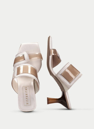 Heeled Sandal Nicola Cream